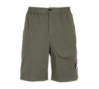 C.P. Company - Lens Logo Cargo Stretch Bermuda Shorts - - Shorts - Uomo - Verde - L
