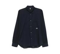 C.P. Company - Light Mussola Shirt - - Shirts - Uomo - Blu - M