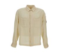 C.P. Company - Lino Shirt - - Shirts - Uomo - Beige - S