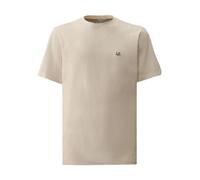 C.P. Company - Logo Cotton T-Shirt - - Tops - Uomo - Beige - M