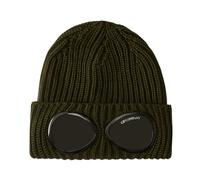 C.P. Company - Merino Wool Goggle Beanie - -Accessories -Uomo -Verde -ONE SIZE