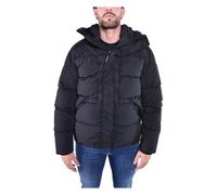 C.P. Company - Nycra Giacca Media in Piuma con Cappuccio - - Jackets - Uomo - Nero - S