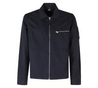 C.P. Company - Overshirt in Cotone/Lino - - Jackets - Uomo - Blu - L
