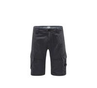 C.P. Company - Pantaloncini Cargo Blu Navy in Cotone e Lino - - Shorts - Uomo - Blu - L