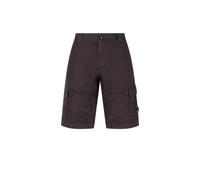 C.P. Company - Pantaloncini Cargo Neri in Misto Lino - - Shorts - Uomo - Nero - S