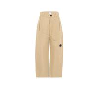 C.P. Company pantaloni cargo bambino misto lino beige