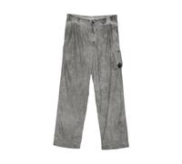 C.P. Company - Pantaloni Cargo Larghi in Nylon Flatt - - Trousers - Uomo - Grigio - L