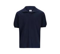 C.P. Company - Polo a maniche corte con scollo a V - - Tops - Uomo - Blu - M