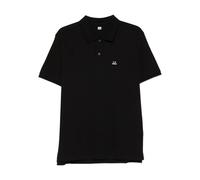 C.P. Company - Polo in Piqué Elasticizzato - - Tops - Uomo - Nero - L