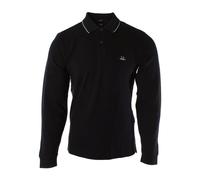 C.P. Company - Stretch Piquet Long Sleeve Polo - - Tops - Uomo - Blu - M