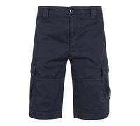 C.P. Company - Stretch Sateen Cargo Lens Shorts - - Shorts - Uomo - Blu - S