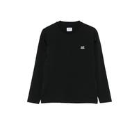 C.P. Company T-shirt manica lunga bambino nero