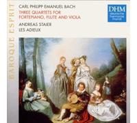 C.P.E./ Staier/ Les Adieux Bach Quartets For Pian (CD)