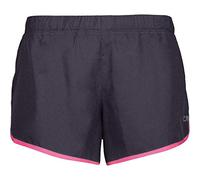 C.P.M. Shorts Unlimitech Con Tecnologia Dry Function Pantaloni Corti, Donna, Antracite/Bouganville, D46