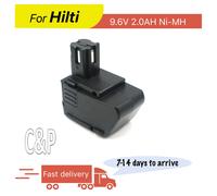 C&P Per Hilti 9.6V Batteria Spille 2.0AH Ni-MH Sostituire Strumenti Fit BD2000 BD-2000 SB10 B10 SB-10 SB 10 SF100A SF-100A