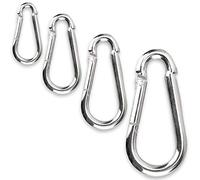 C.P.Sports Ganci a Scatto 80mm x 8 mm & 60mm x 6mm 1-60 Pezzi Ganci a Scatto (8 x 80 mm, 40 Pezzi)