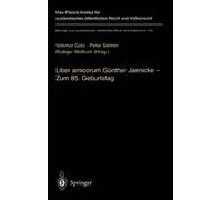 C. Philipp Liber amicorum Günther Jaenicke - Zum 85. Geburtst (Copertina rigida)