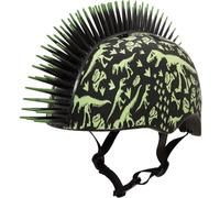 C-Preme Casco unisex per ragazzi Raskullz T-rex Bonez Mohawk Tdlr Blk 3+ 48-52 cm 2021, T-REX BONEZ MOHAWK, UNISIZE UK