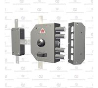 C.r. 3350 Serratura Sicurezza Con Chiave Destra Senza Aste