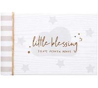 C.R. Gibson Little Blessing - Album fotografico a forma di libro, 18,4 x 11,4 cm