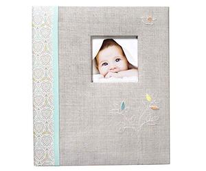 c.r. Gibson Loose Leaf memory Book, Linen Tree