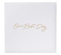 C.R. Gibson P45-24577 Our Best Day Post Album fotografico magnetico, 34,6 x 33 cm, bianco