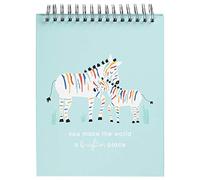 C.R. Gibson 'You Make The World a Brighter Place' Rainbow Zebra Baby Milestone Cards Photo Prop Flipbook, 21,6 x 26,7 cm