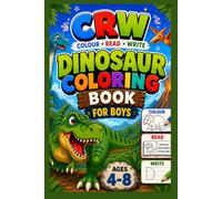 C.R.W Dinosaur Colouring book for boys