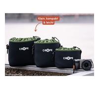 C-Rope Borsa per fotocamera in neoprene V2 S / M / L (confezione da 3)
