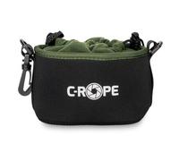 C-Rope Borsa per fotocamera in neoprene, custodia in neoprene con imbottitura in pile, impermeabile, accessori per fotocamera, Nero , xs, Tasca aggiuntiva