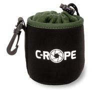 C-Rope Custodia per obiettivo in neoprene con imbottitura in pile, per obiettivi e accessori per fotocamera, Nero, s, Zaino