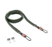 C-Rope Traveler, cinghia per fotocamera, oliva militare, 100 cm di paracord