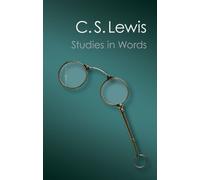 C. S. Lewis Studies in Words (Tascabile) Canto Classics