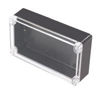 C, scatola di giunzione impermeabile IP65, cassetta elettrica con coperchio in plastica trasparente, alloggiamento esterno per collegamenti cavi, scatola contatore elettrico resistente alle intemperie