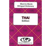 C. Sesma English-Thai & Thai-English Word-to-Word Bilingual Dictiona (Tascabile)