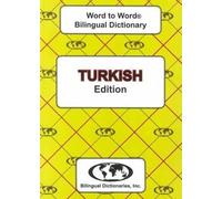 C. Sesma English-Turkish & Turkish-English Word-to-Word Dictionary (Tascabile)
