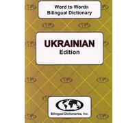C. Sesma English-Ukrainian & Ukrainian-English Word-to-Word Dictiona (Tascabile)