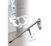 C-Shaped Claw Fence Post Puller, 3/4" - 4 3/4" Adjustable broken wood fence removal equipment, tree puller tool w/handle(2-6cm/0.79-2.36in)