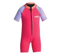 C-Skins 2025 Bambino C-Kid 3/2mm Front Zip Shorty Muta C-BA32SH - Coral/Lilac