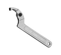 C Spanner Wrench - Spanner Wrench | Vanadium C Pin Adjustable Hook Tool | Pin Spanner Wrench Adjustable 19-51mm Chrome Opening Range Resilient and Tough Extensive Application