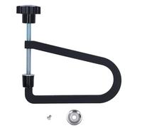 C Stadio per il Ponte per Chitarra, Morsetto per Chitarra Acustica, Tampone per Chitarra C, Fusione di Ghisa in Acciaio u Strumento di Riparazione Della Chitarra Golk R258 Grigio (R260 nero)