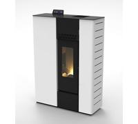 C STUFA PELLET CANALIZ STEROPE 12C BIANCO V6