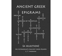 C T Hadavas Ancient Gr pigrams (A Selection) (Tascabile)