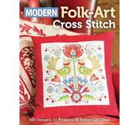 C&T Modern Folk Art Cross Stitch (Tascabile)