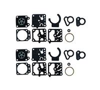 C·T·S Kit guarnizioni e membrana per carburatore sostituisce Walbro D10-WZ per Echo SRM160M SRM211 Tanaka ASM220 ASF700 Shindaiwa T20 R20L Robin EC03A Kawasaki KT12ADV Mitsubishi T80 (confezione da 2)