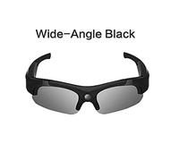 C- Telecamera grandangolare per occhiali da sole Full HD 1080P, Mini occhiali DV DVR Videoregistratore Videocamera per sport all'aperto Supporto TF Card per occhiali da guida,Nero,120degree