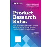 C Todd Lombardo Aras Bilgen Product Research Rules (Tascabile)