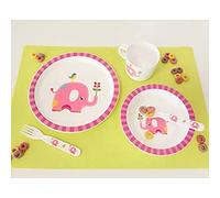 C/V Set Vajilla Rosa 5 Piezas