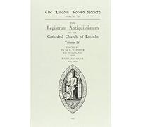 C W Foster Registrum Antiquissimum of the Cathedral Church of (Copertina rigida)