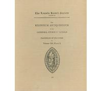 C W Foster Registrum Antiquissimum of the Cathedral Church of (Copertina rigida)